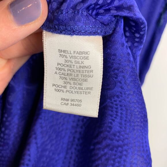 REBECCA TAYLOR textured silk sheath dress 90s y2k millennial 2384 - Picture 8 of 11